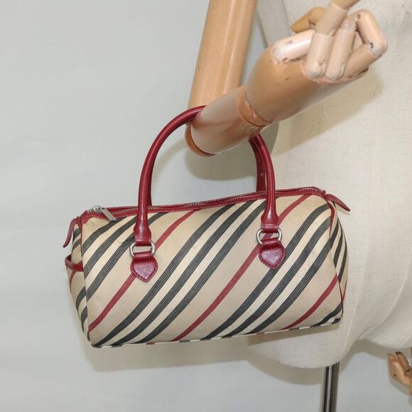Burberry Nova Check Beige Synthetic Handbag (Pre-Owned) - Picture 15 of 16